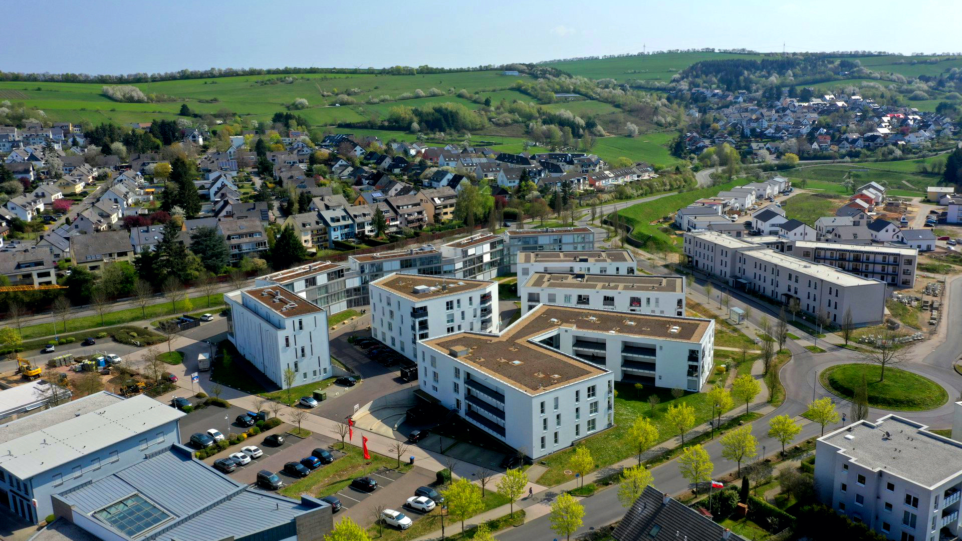 Hier sehen sie eine Drohnenaufnahme aus Trier, Luftaufnahmen können wir in JPG oder in RAW erstellen